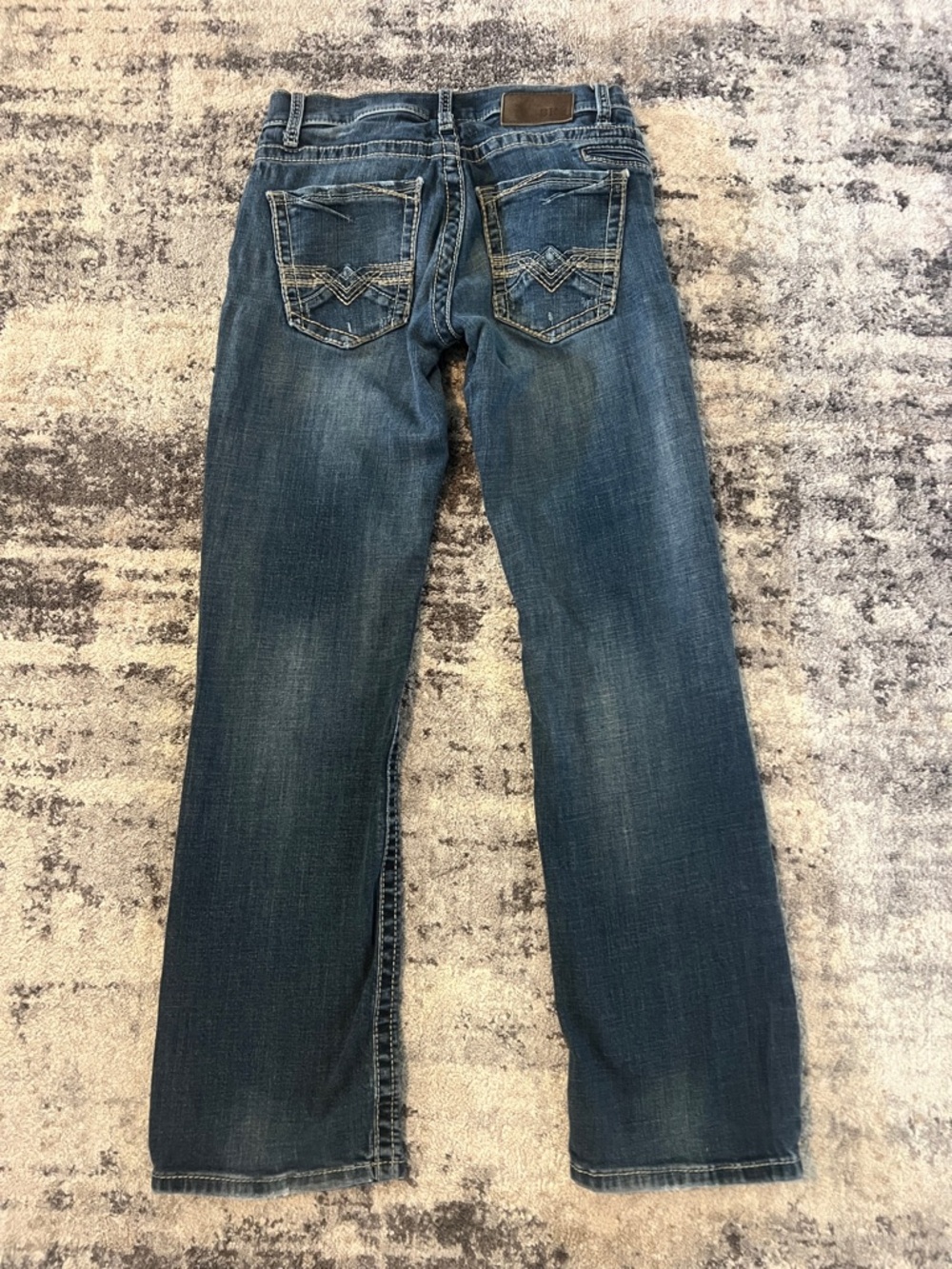 BKE Men’s Aiden Bootcut Jeans 30R - Picture 3 of 4